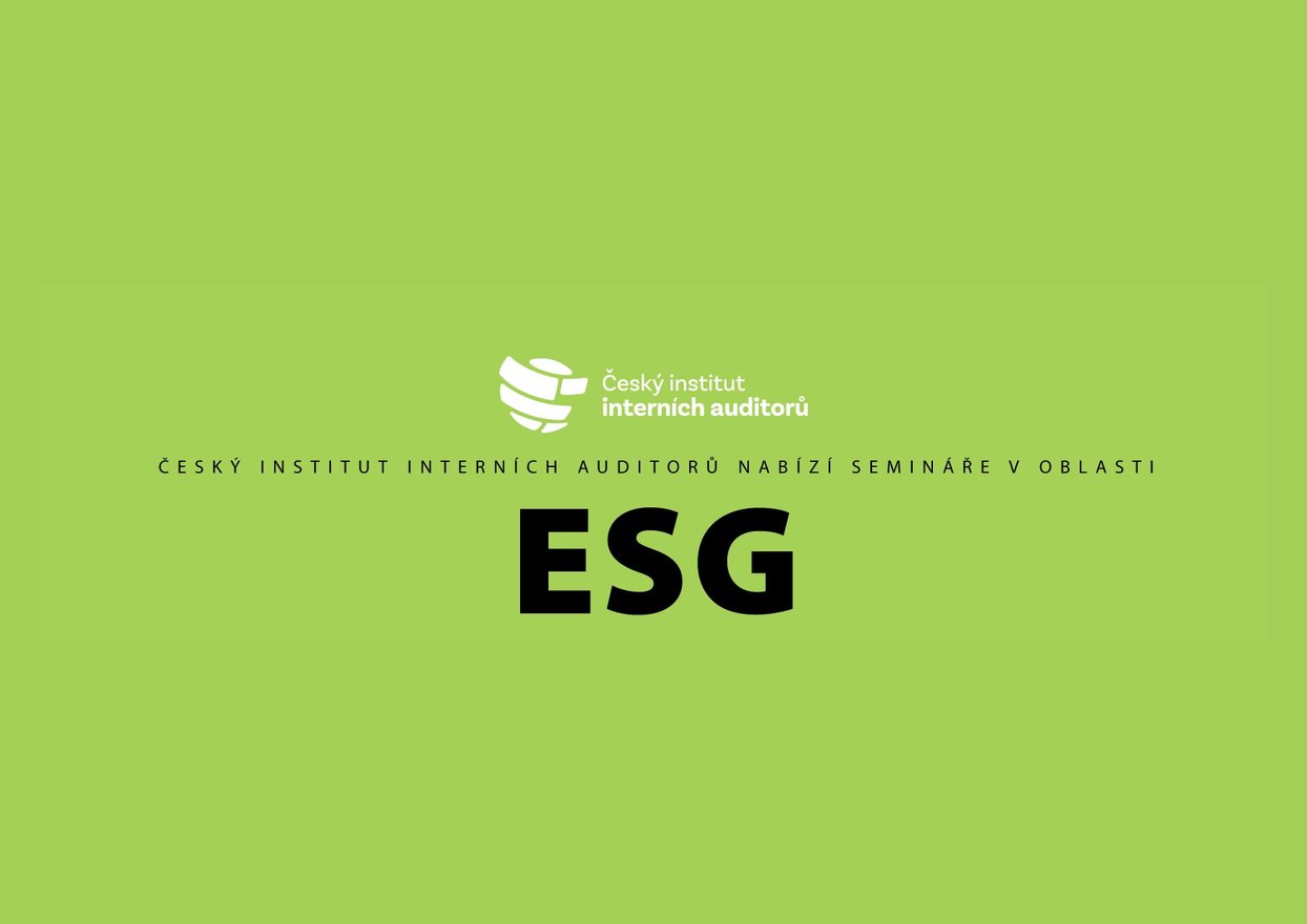 ESG rizika a jejich audit